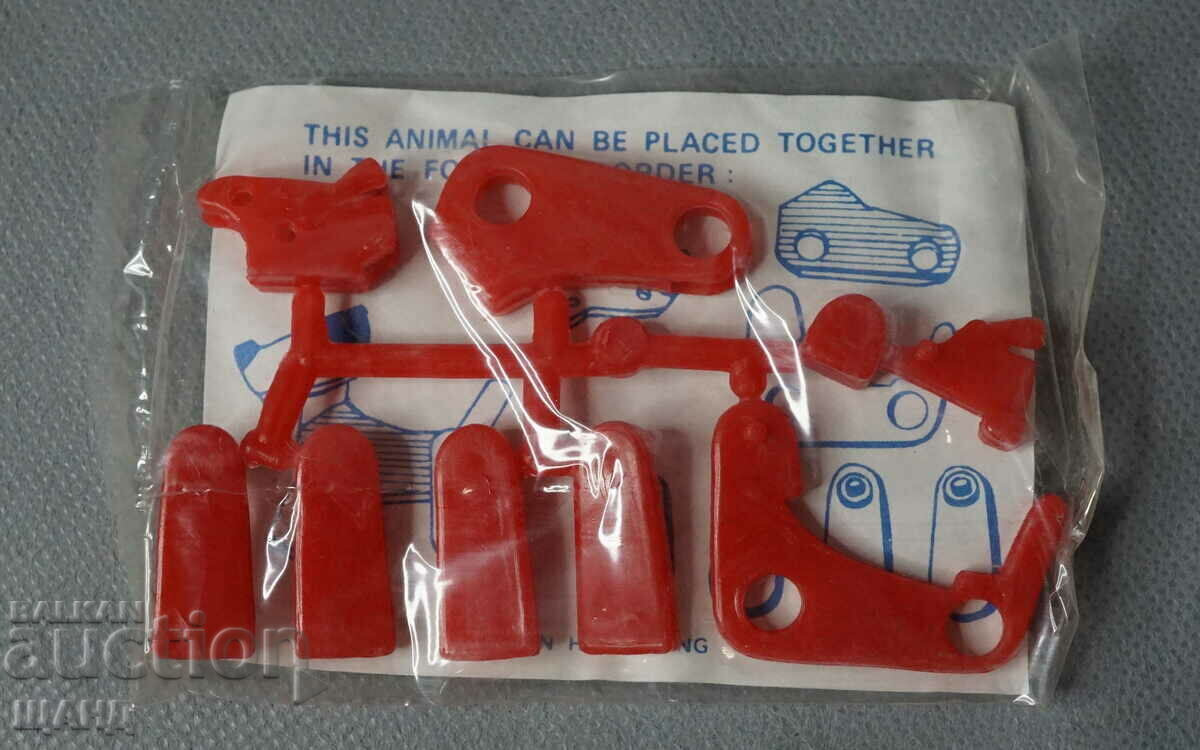 Old Soc. Toy Figures Jigsaw Puzzle Animal Dog