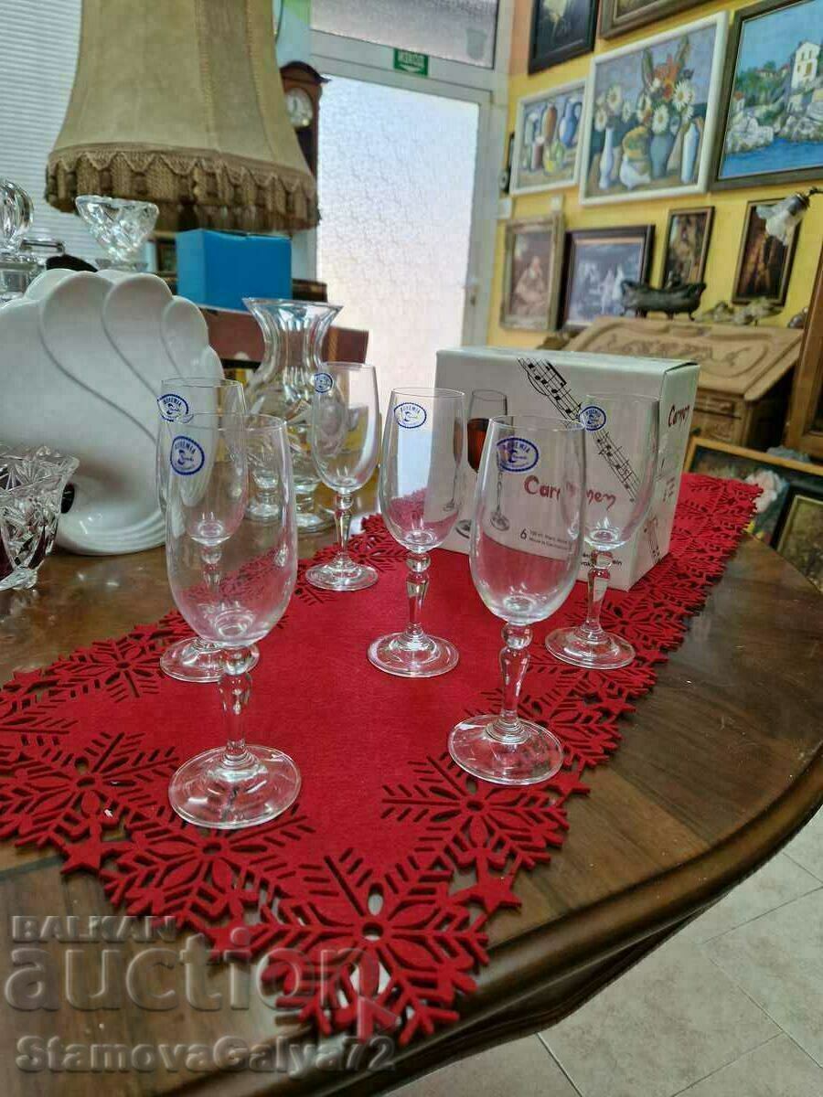 Bohemia Antique Czechoslovak Crystal Service - 5