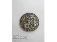 German silver coin 1 TALLER 1853 Hanover
