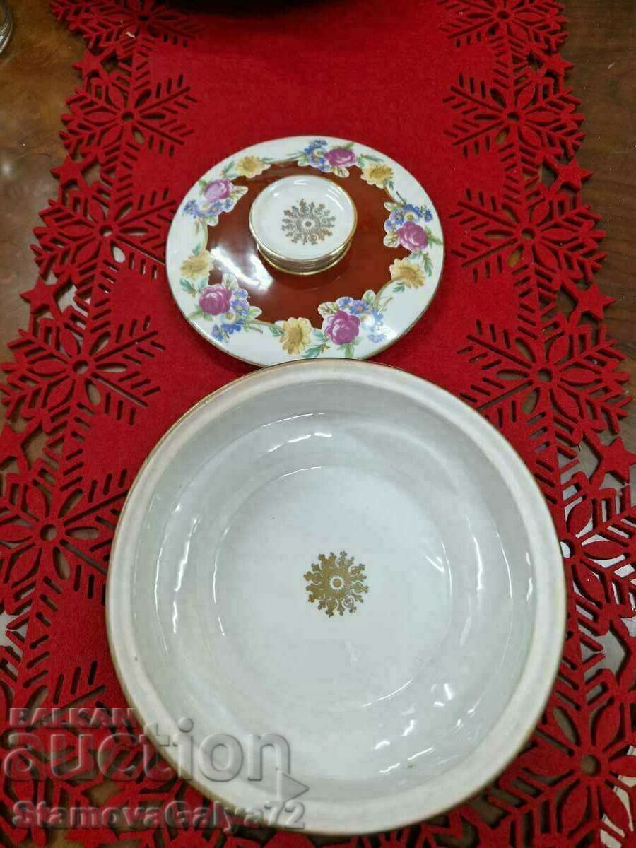 Beautiful Antique Porcelain Bomboniere Box Finest Por - 5 Beautiful Antique Porcelain Bomboniere Box Finest Por - 5