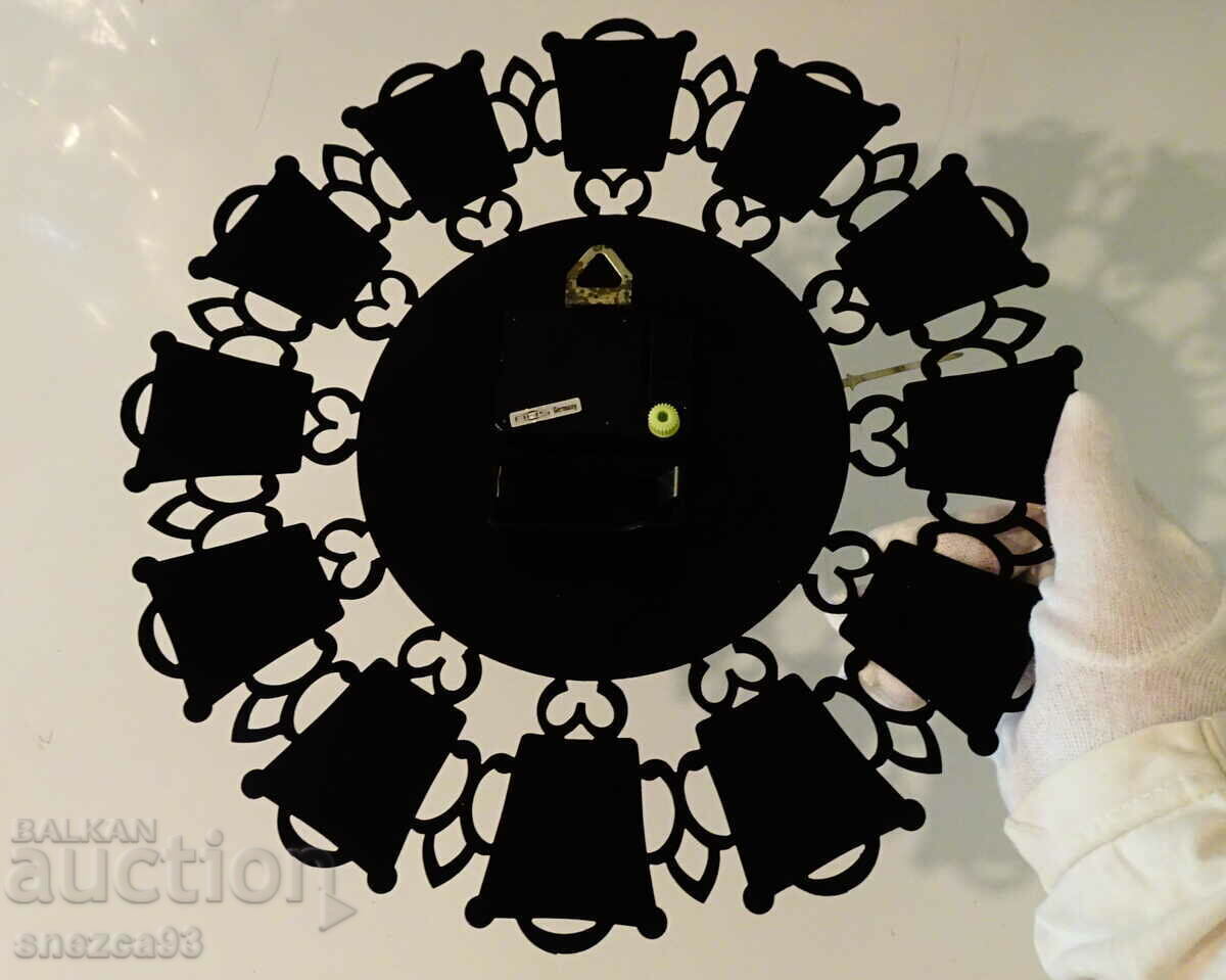 German wall clock, metal. with price 25.00 BGN | € 12.78