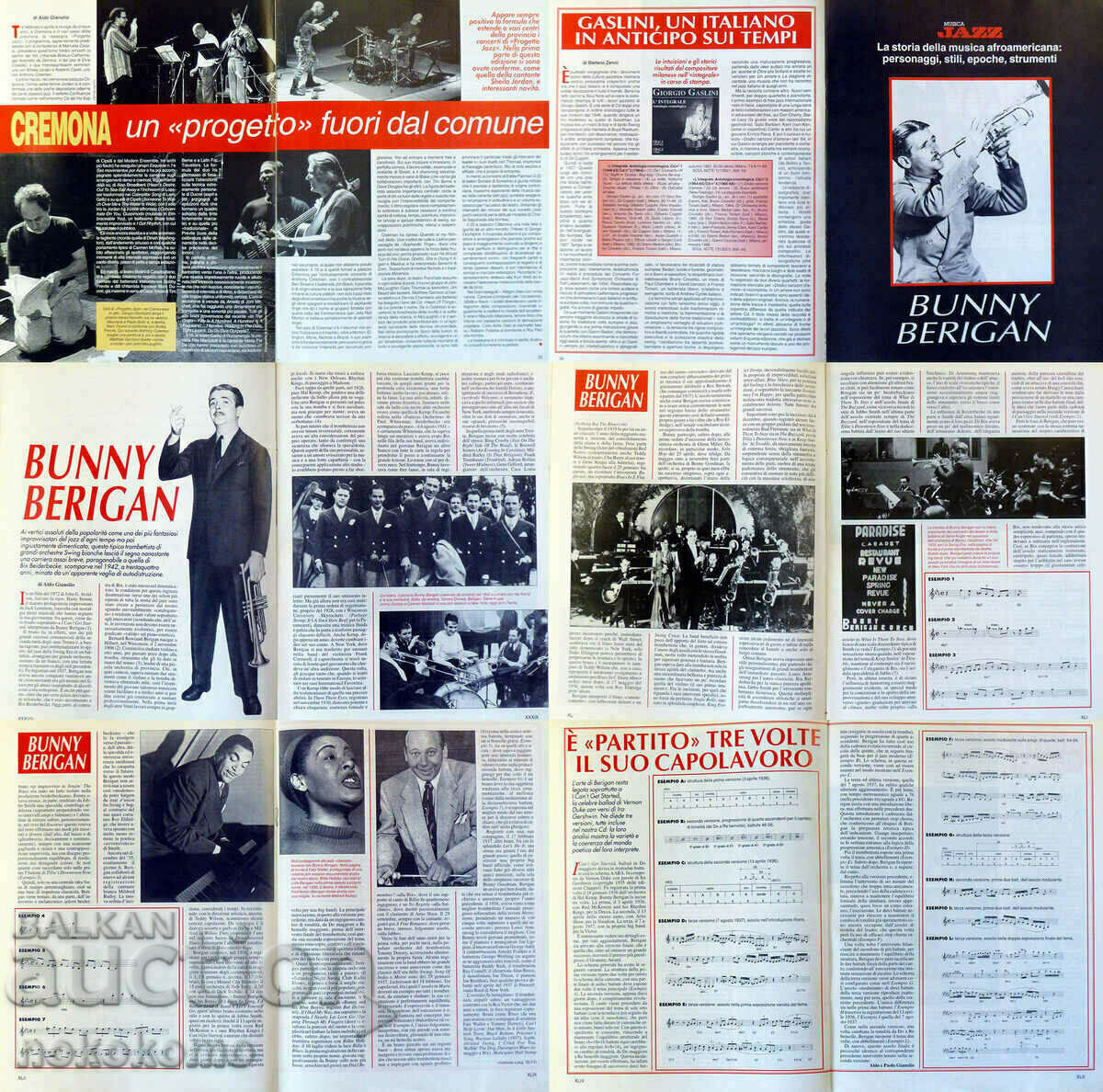 Delivery of Magazine: MUSICA JAZZ Delivery of Magazine: MUSICA JAZZ