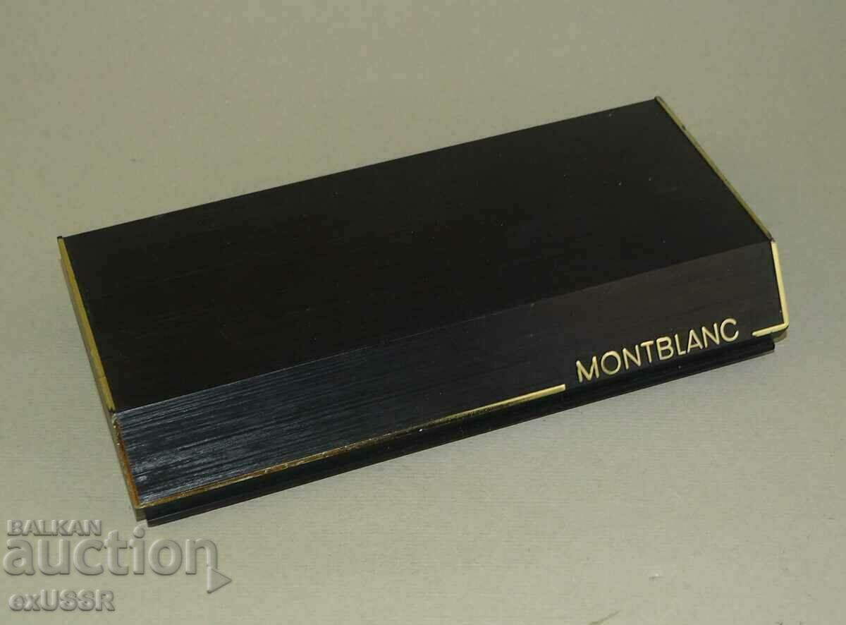 Πλαστικό κουτί για στυλό ή στυλό Mont Blanc, άδειο