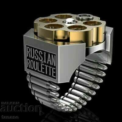 Men's ring - Russian roulette