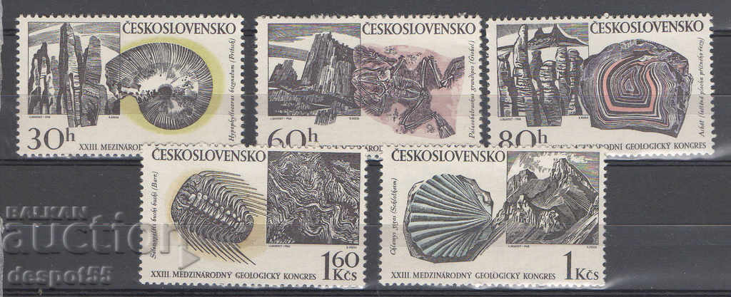 1968. Cehoslovacia. Al 23-lea Congres Geologic Internațional.