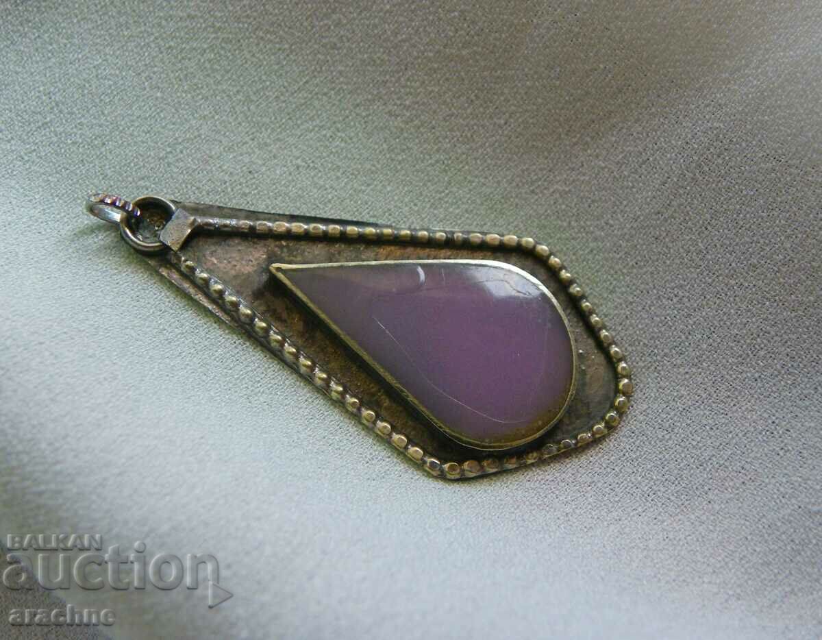 Silver pendant with enamel with price 35.00 BGN | € 17.90 Silver pendant with enamel with price 35.00 BGN | € 17.90