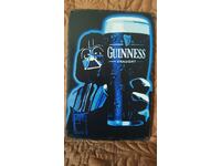 Μεταλλική πινακίδα μπύρας Guinness Darth Vader Star Wars