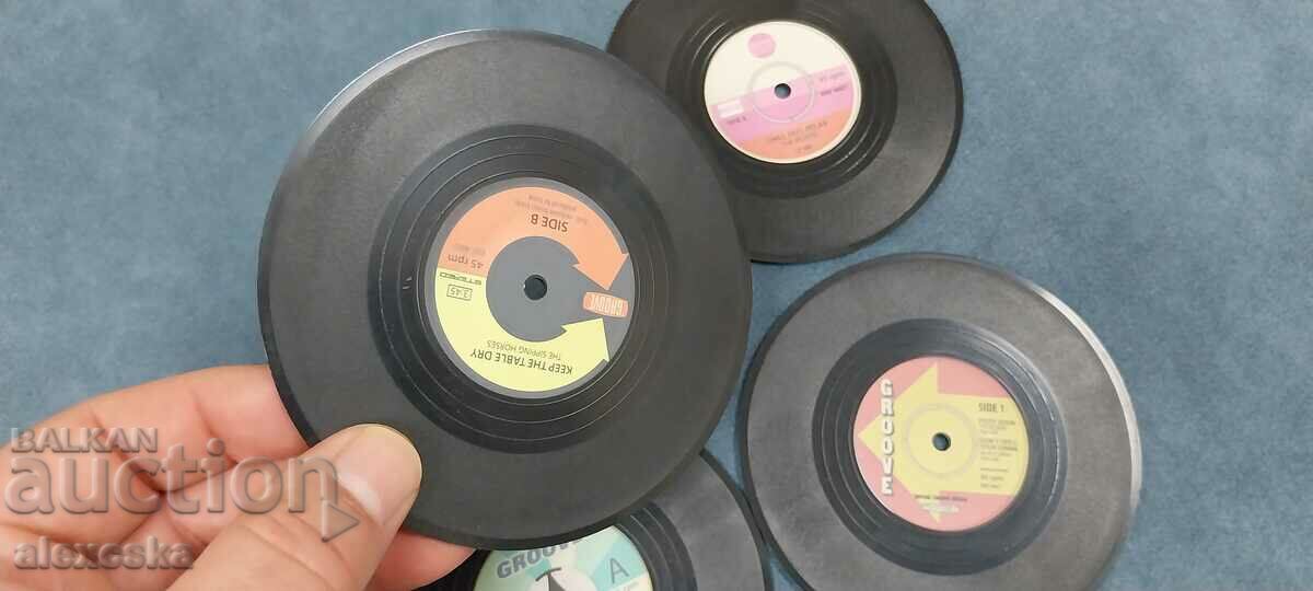 Delivery of Coasters - Retro style