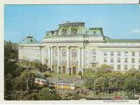 Καρτ ποστάλ της Βουλγαρίας Σόφια Wu "Kliment Ohridski" 7 *