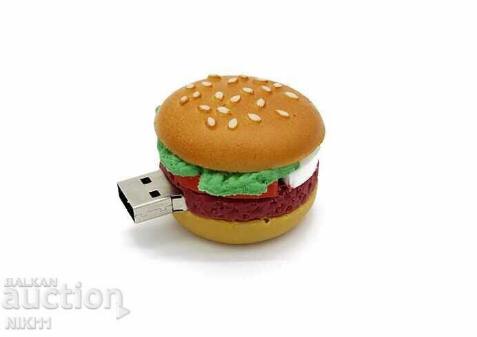 Bottle 32 GB Hamburger, burger USB, flash memory with price 22.00 BGN | € 11.25 Bottle 32 GB Hamburger, burger USB, flash memory with price 22.00 BGN | € 11.25