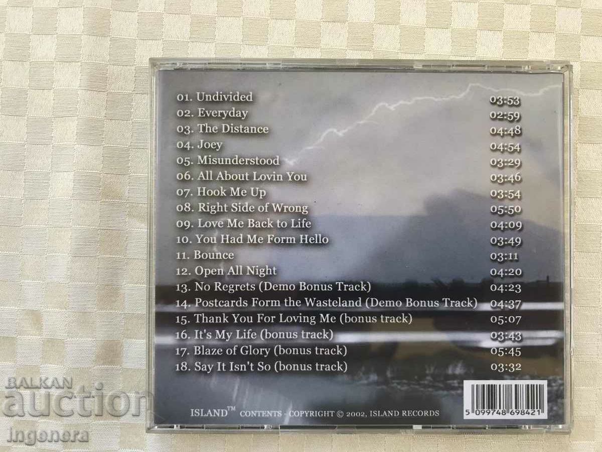 Auction CD CD MUSIC BON JOVI Auction CD CD MUSIC BON JOVI