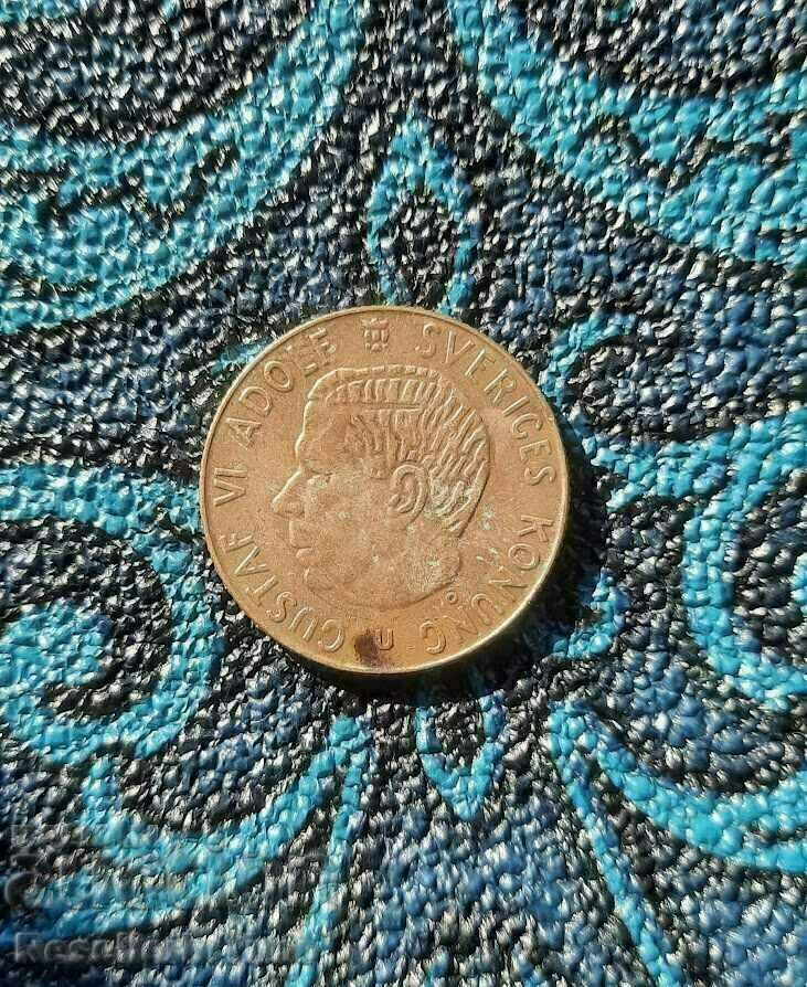 Commemorative coin 1 Krona - Gustaf VI... with price 7.00 BGN | € 3.58 Commemorative coin 1 Krona - Gustaf VI... with price 7.00 BGN | € 3.58