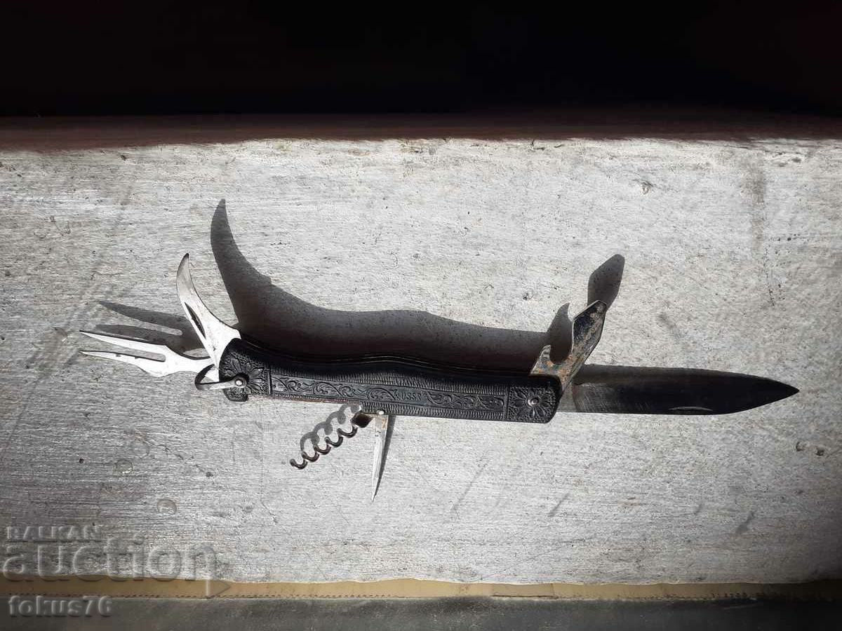 Old Russian pocket knife multifunctional - 5 Old Russian pocket knife multifunctional - 5