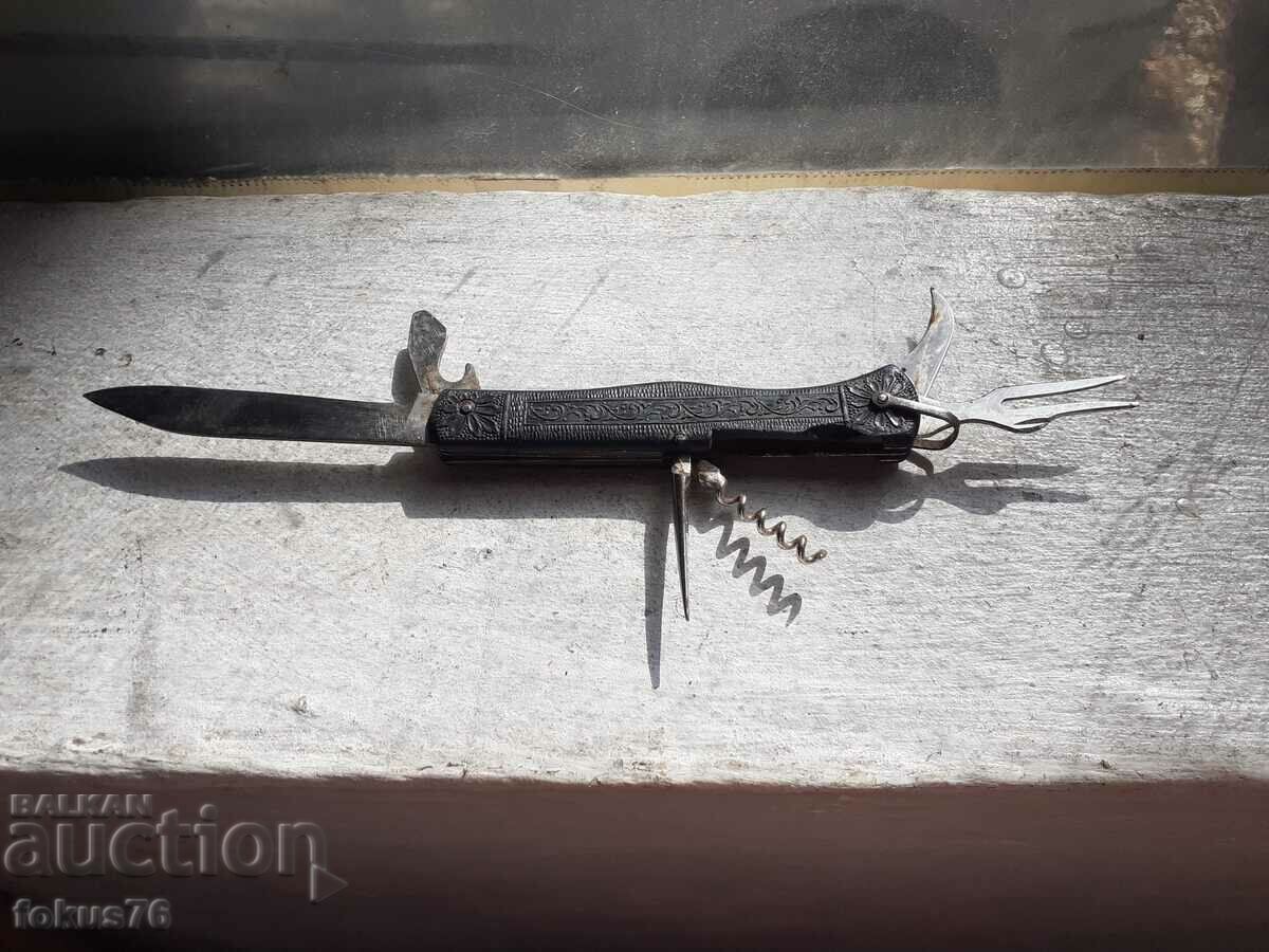 Old Russian pocket knife multifunctional - 6 Old Russian pocket knife multifunctional - 6