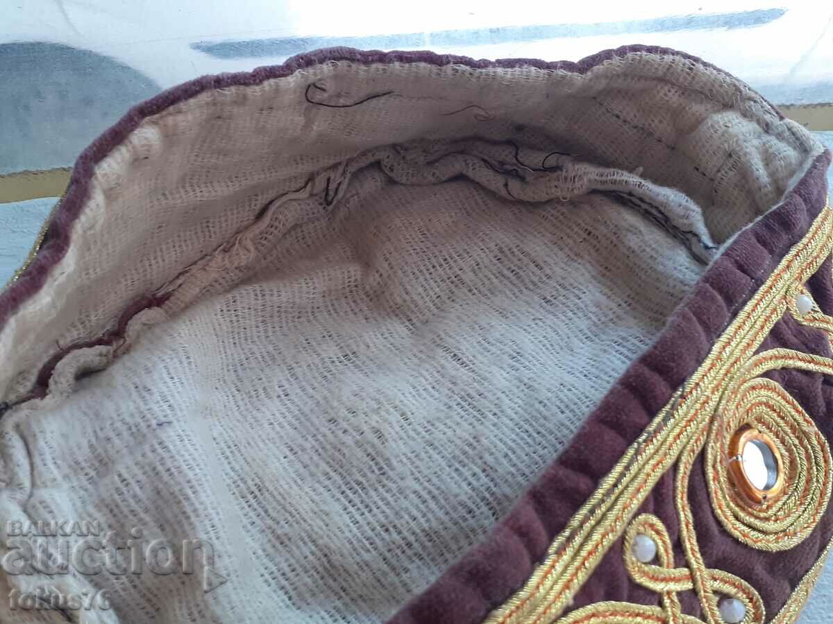 Delivery of Old Tubeteyka hat, handmade, 19th century Delivery of Old Tubeteyka hat, handmade, 19th century