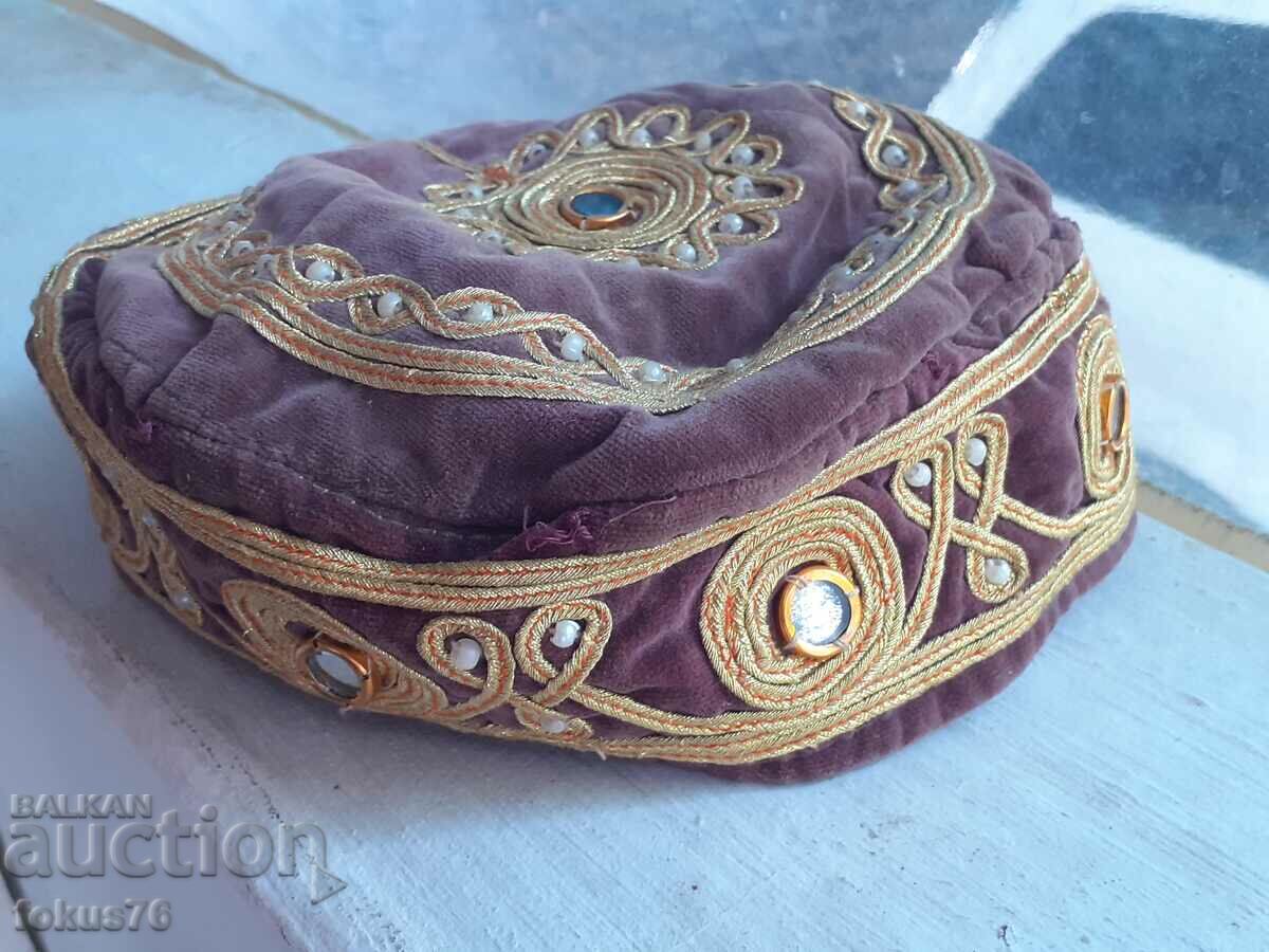 Old Tubeteyka hat, handmade, 19th century - 6 Old Tubeteyka hat, handmade, 19th century - 6