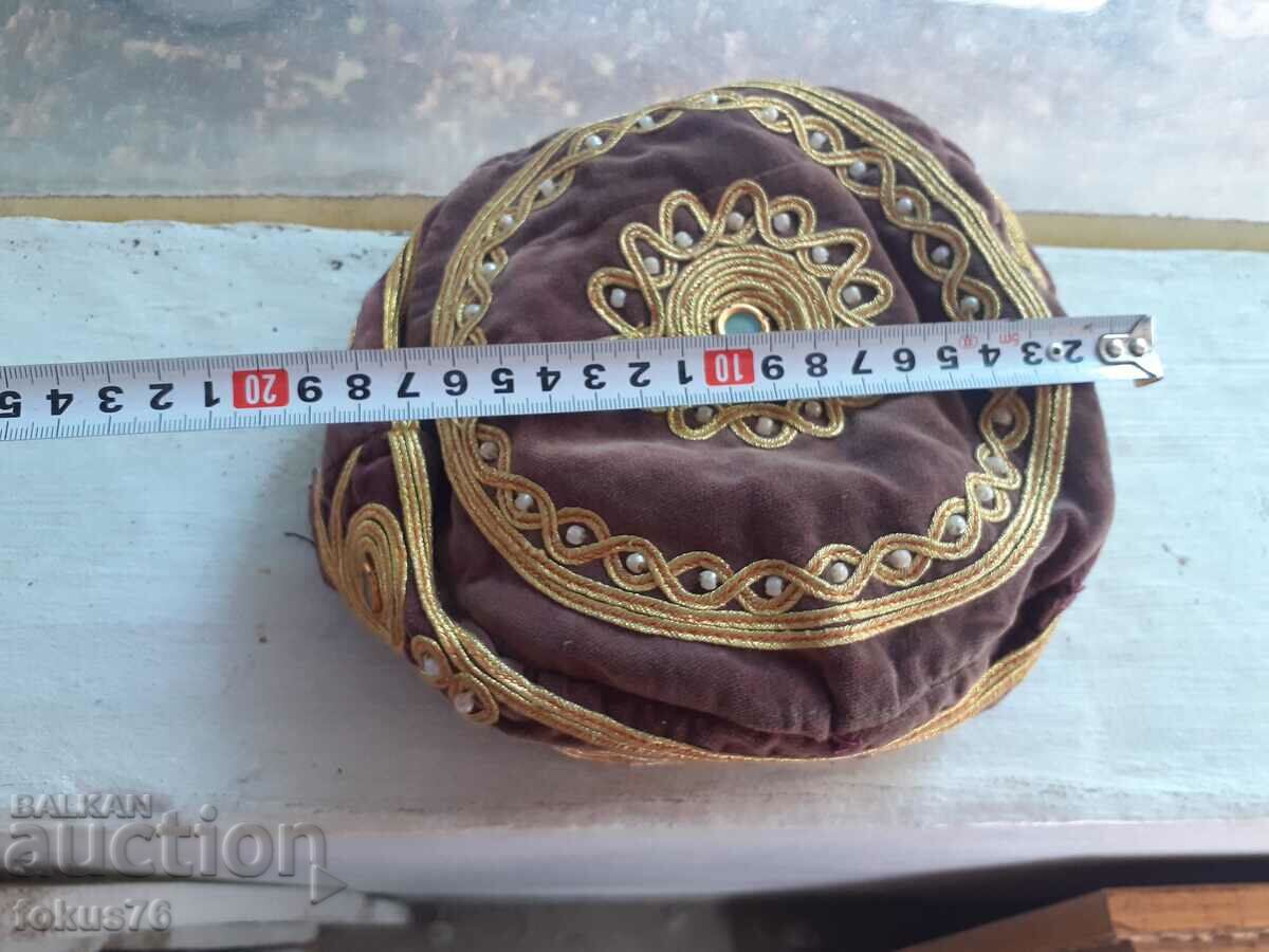 Old Tubeteyka hat, handmade, 19th century - 7 Old Tubeteyka hat, handmade, 19th century - 7