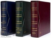 German Numis Coin Binders with Leather Box