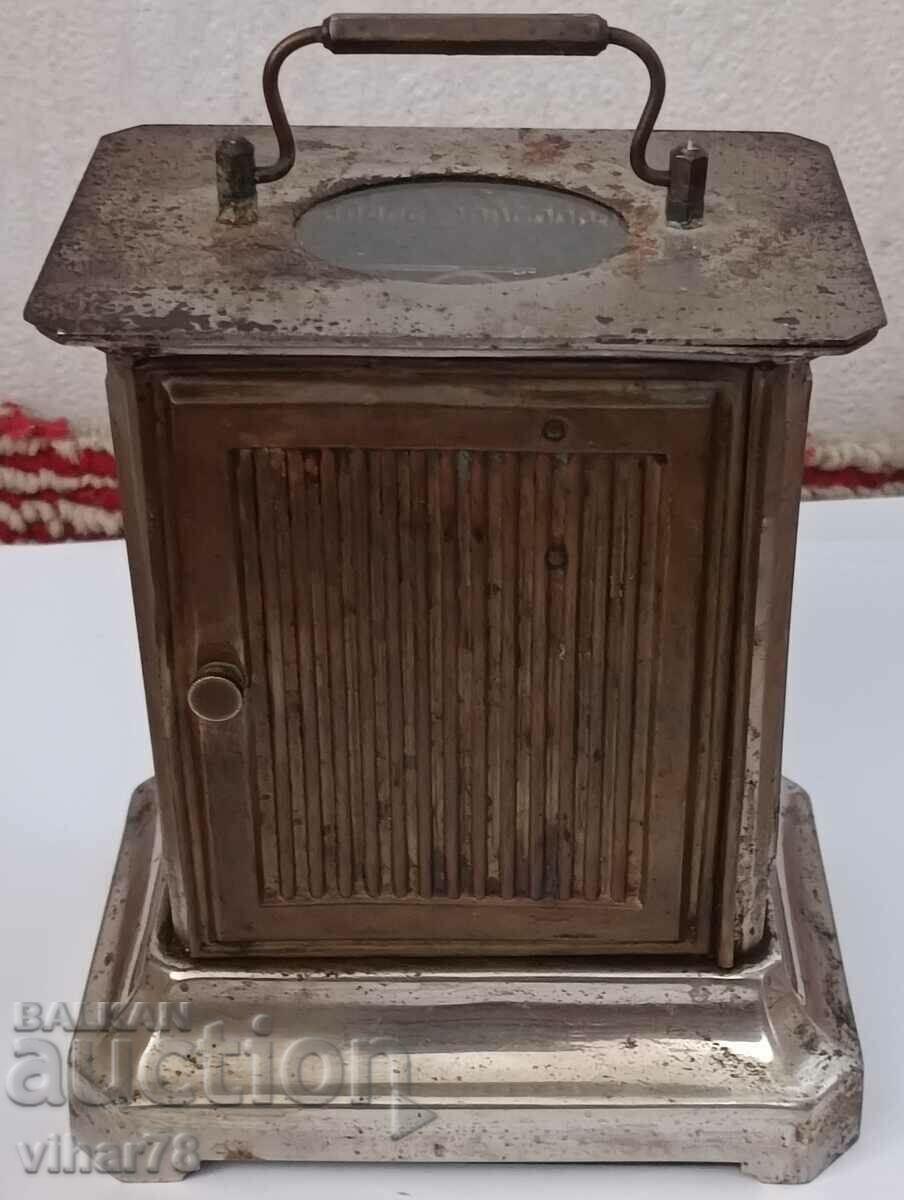 Old JUNGHANS desk clock with lantern - RARE MODE - 7 Old JUNGHANS desk clock with lantern - RARE MODE - 7