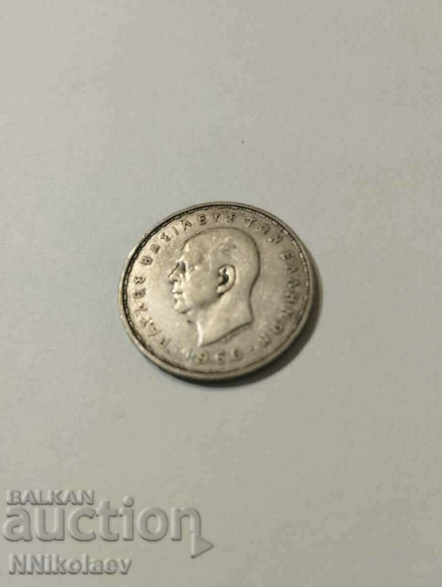 Greece 20 drachmas 1960 silver with price 19.00 BGN | € 9.71 Greece 20 drachmas 1960 silver with price 19.00 BGN | € 9.71