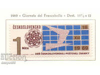 1969. Τσεχοσλοβακία. Ημέρα γραμματοσήμων.