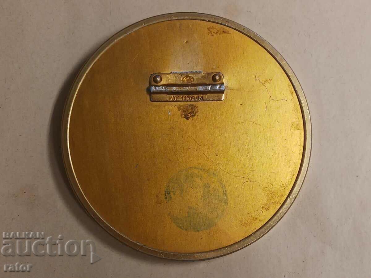 Placă mare de birou, panou de bronz - LENIN. Rusia, URSS cu preț € 6.99 | 13.67 BGN