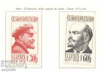 1970. Чехословакия. 100 години от рождението на Ленин.