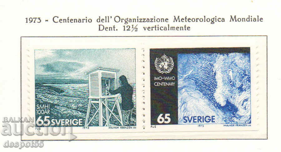 1973. Швеция. Метеорологичната служба.