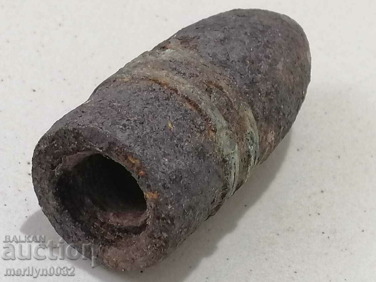 35mm Projectile Shell Bullet Case Air Defense WW2 UNSAFE - 6 35mm Projectile Shell Bullet Case Air Defense WW2 UNSAFE - 6