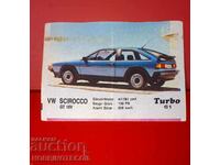 PICTURE TURBO TURBO N 61 VW SCIROCCO GT 16V