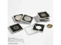 Square capsules for coins QUADRUM - 38 mm, 10 pcs.