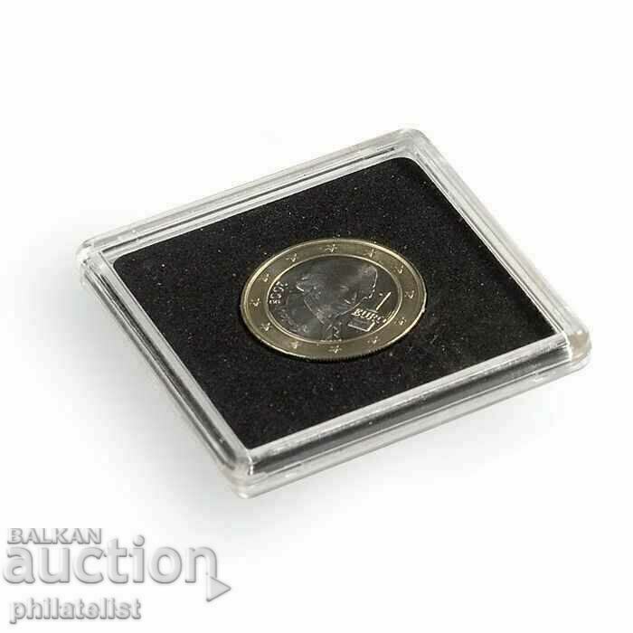 Square capsules for coins QUADRUM - 26 mm, 10 pcs. with price 9.10 BGN | € 4.65 Square capsules for coins QUADRUM - 26 mm, 10 pcs. with price 9.10 BGN | € 4.65