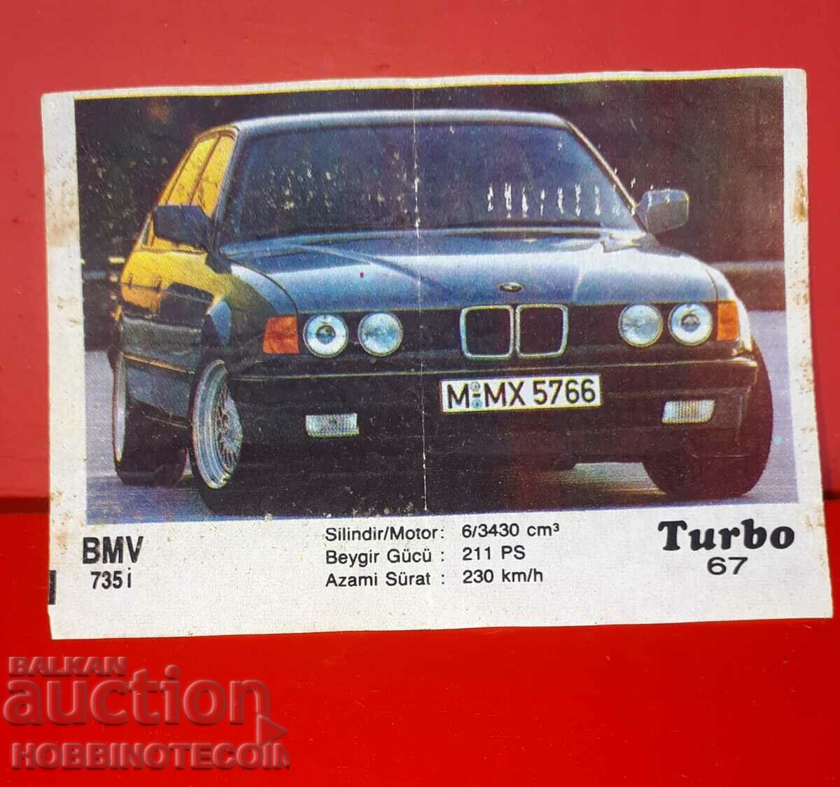 PICTURE TURBO TURBO N 67 BMW 735 I