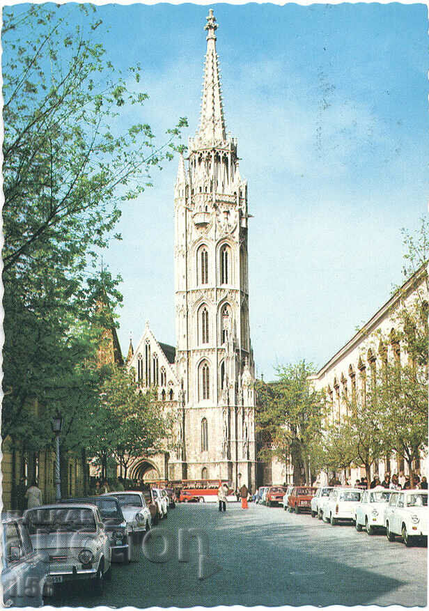 PK - Ungaria - Budapesta - Biserica Matthias - anii 1980