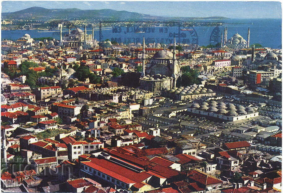 PK - Τουρκία - Κωνσταντινούπολη - τα τρία μεγάλα τζαμιά - 1974