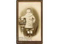 СТАРА ФОТОГРАФИЯ - КАРТОН -ЗАХАРИЕВ – Г.ОРЯХОВИЦА - М0894