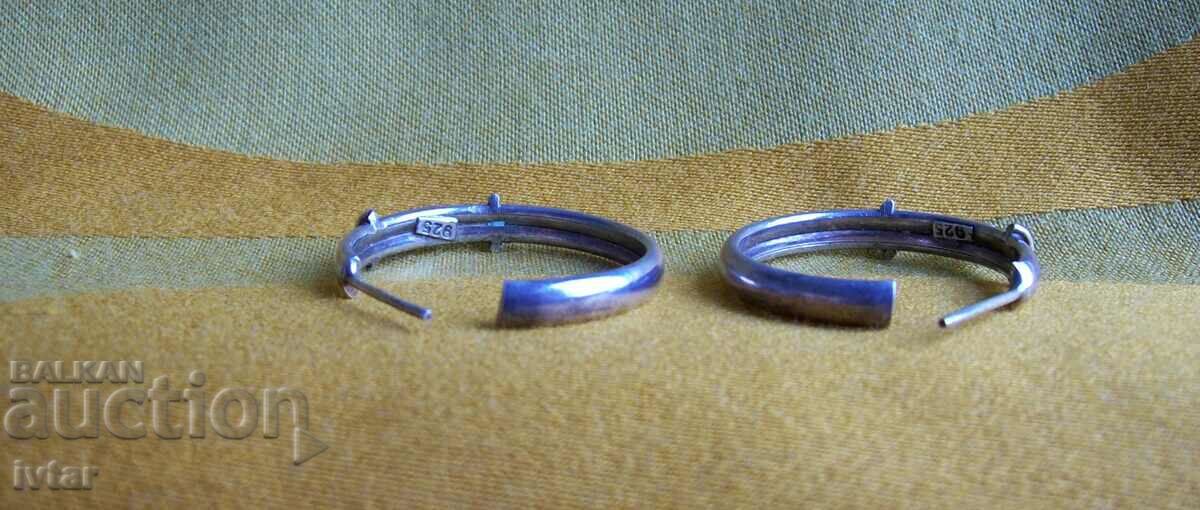 Auction Silver Earrings - 4 Auction Silver Earrings - 4