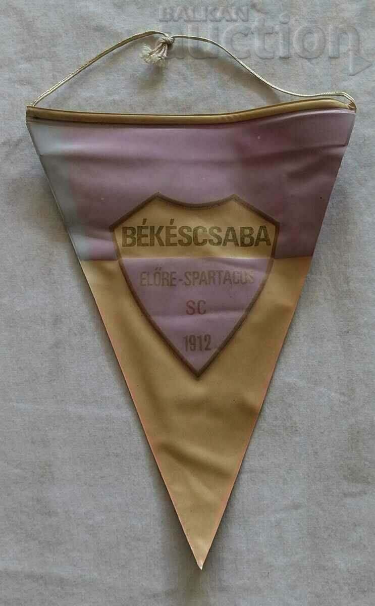 SPORTS CLUB BEKESCHABA ELORE-SPARTAK HUNGARY FLAG 196..y.