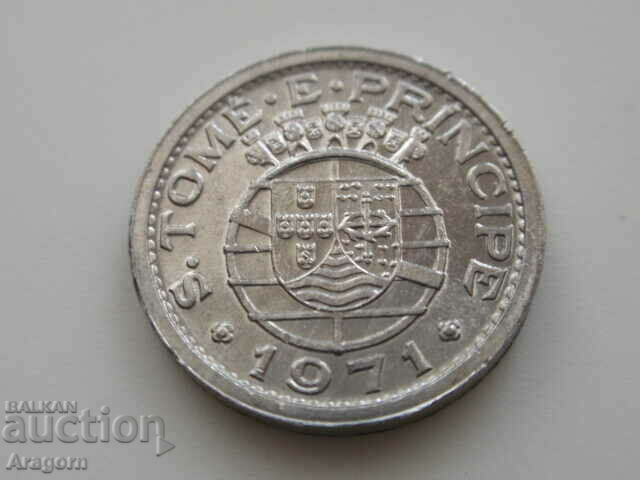 Sao Tome and Principe 10 centavos 1971; Sao Tome and Principe with price 4.99 BGN | € 2.55 Sao Tome and Principe 10 centavos 1971; Sao Tome and Principe with price 4.99 BGN | € 2.55