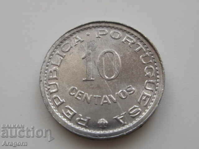 Σάο Τομέ και Πρίνσιπε 10 centavos 1971; Σάο Τομέ και Πρίνσιπε