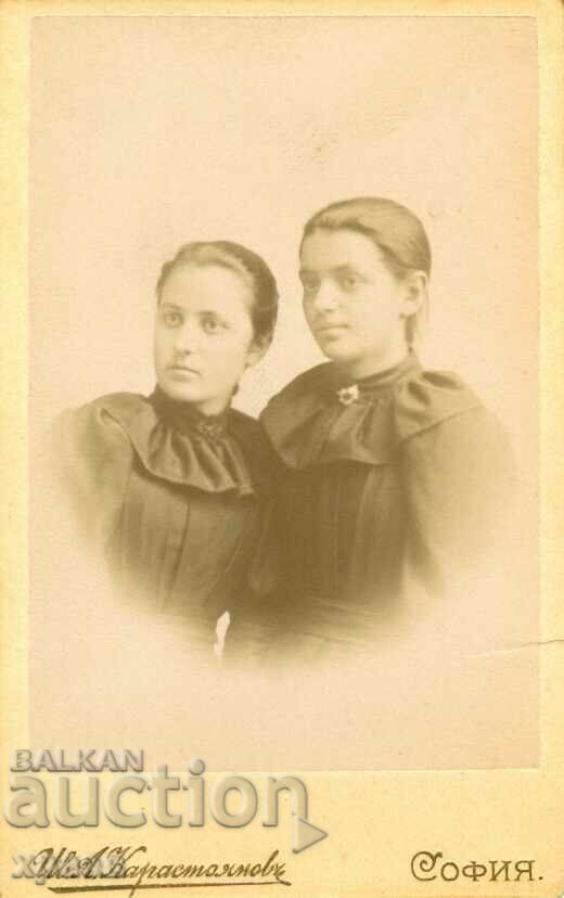 OLD PHOTO - CARDBOARD - IV. KARASTOYANOV - SOFIA - M1112 OLD PHOTO - CARDBOARD - IV. KARASTOYANOV - SOFIA - M1112