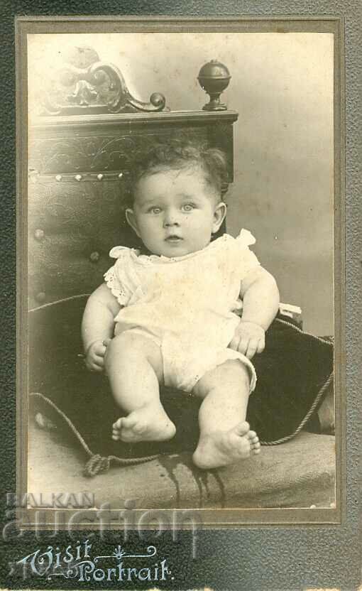 СТАРА ФОТОГРАФИЯ - КАРТОН - Б. БОЯДЖИЯН – ШУМЕН - М1183