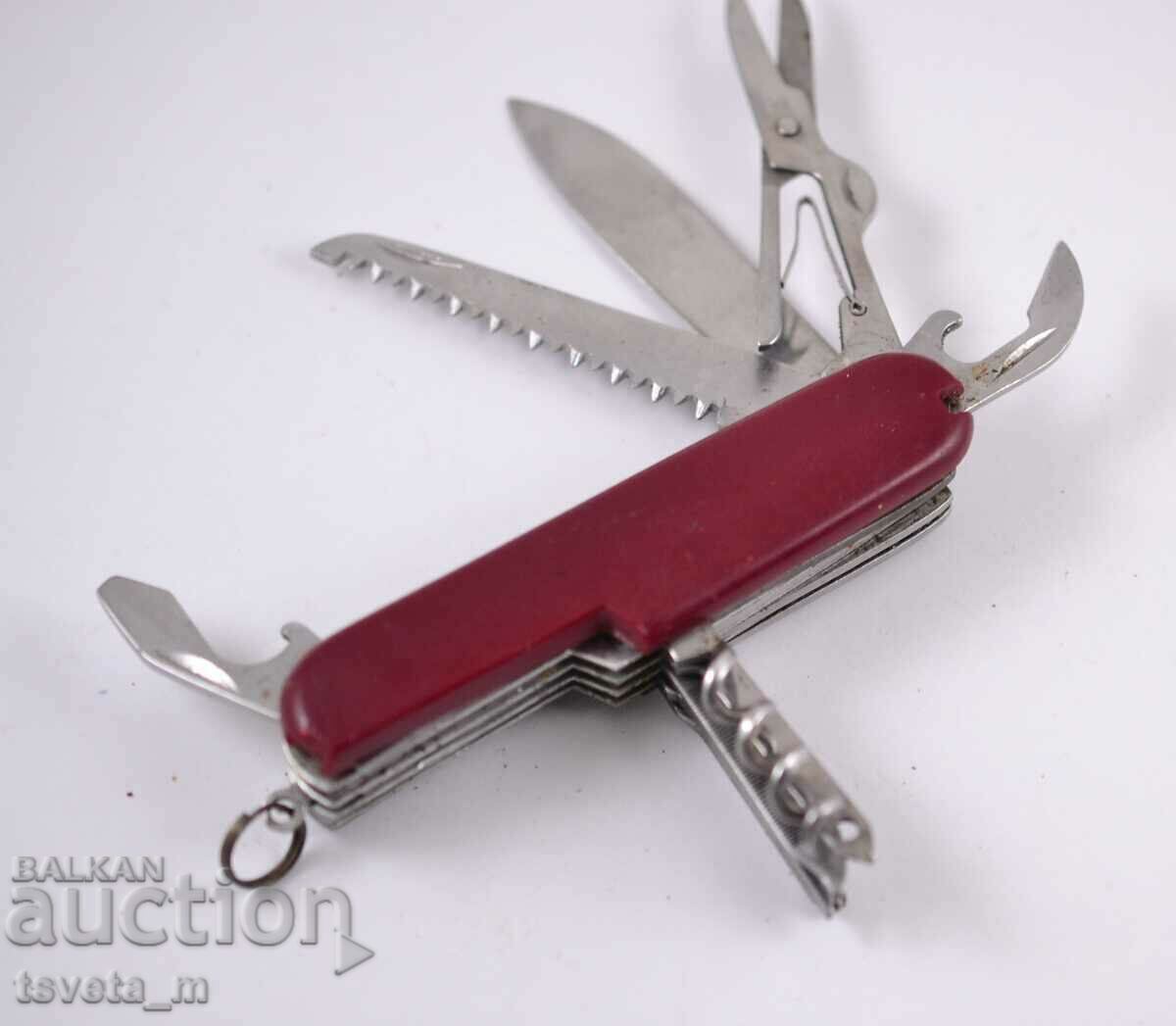 Auction  Pocket knife with 10 tools