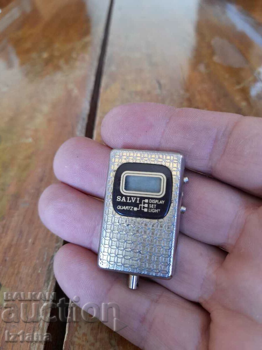 Old Salvi electronic watch with price 10.00 BGN | € 5.11 Old Salvi electronic watch with price 10.00 BGN | € 5.11