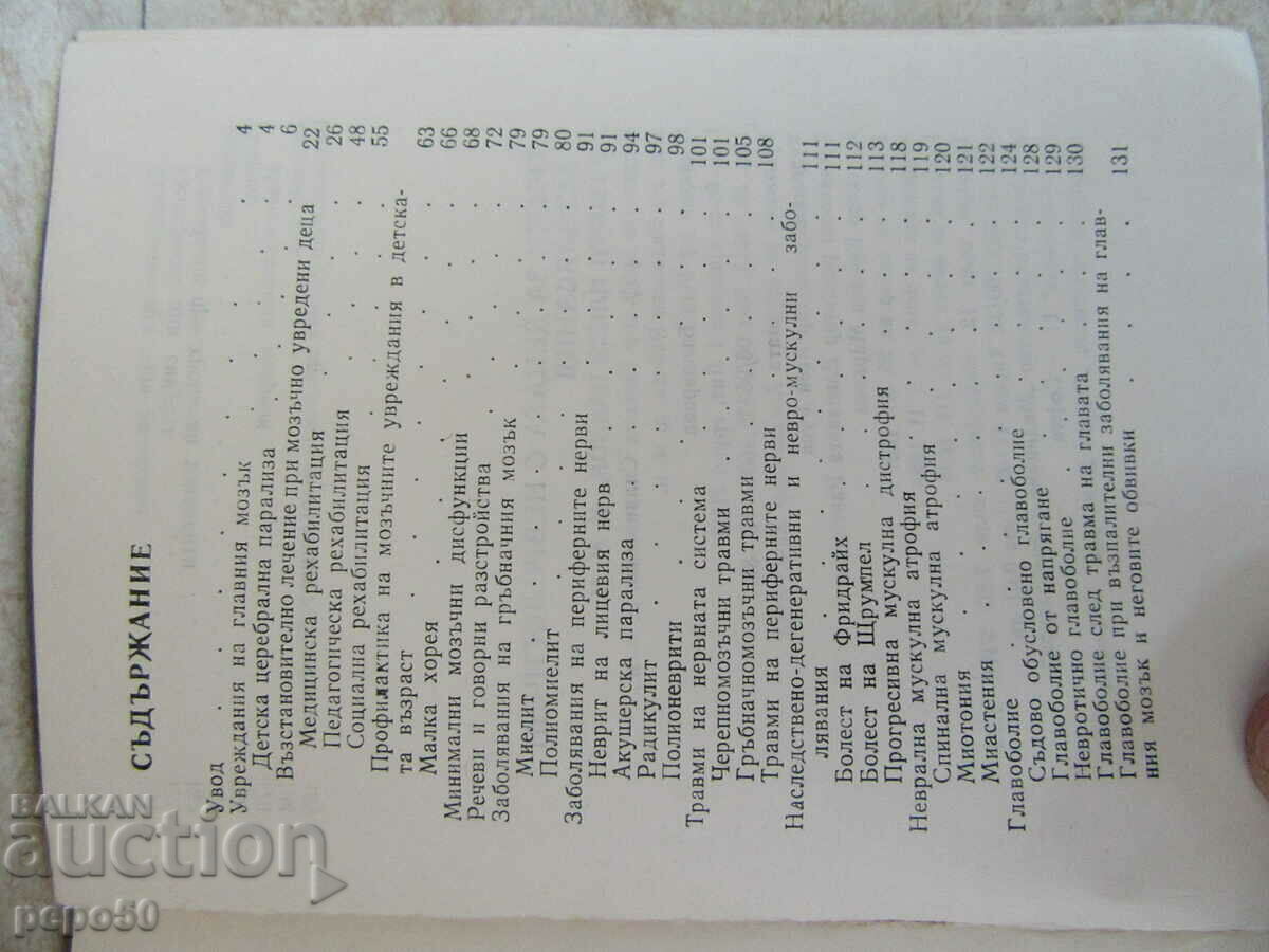 Аукцион ГРИЖИ ЗА ДЕЦАТА С НЕВРОЛОГИЧНИ ЗАБОЛЯВАНИЯ - 1988г.