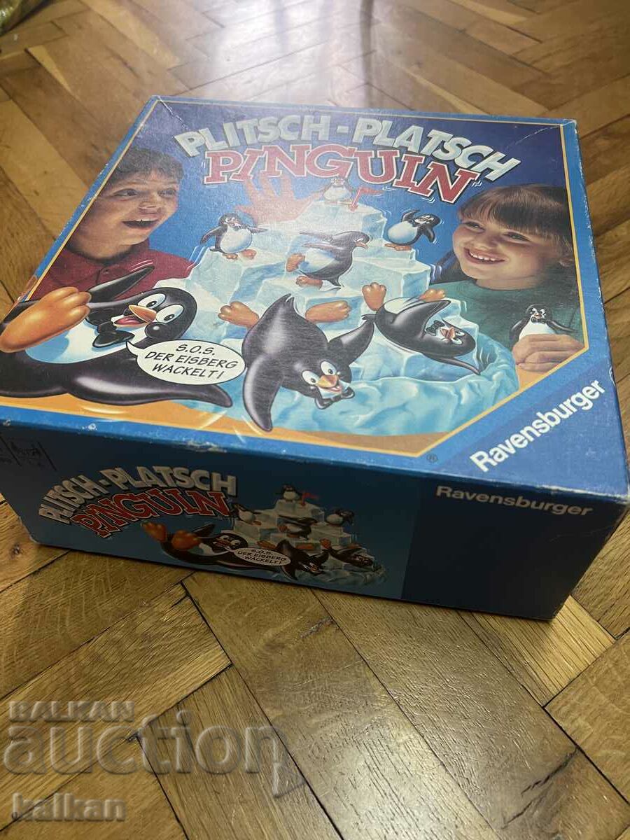Vintage penguin and glacier game with price 30.00 BGN | € 15.34 Vintage penguin and glacier game with price 30.00 BGN | € 15.34
