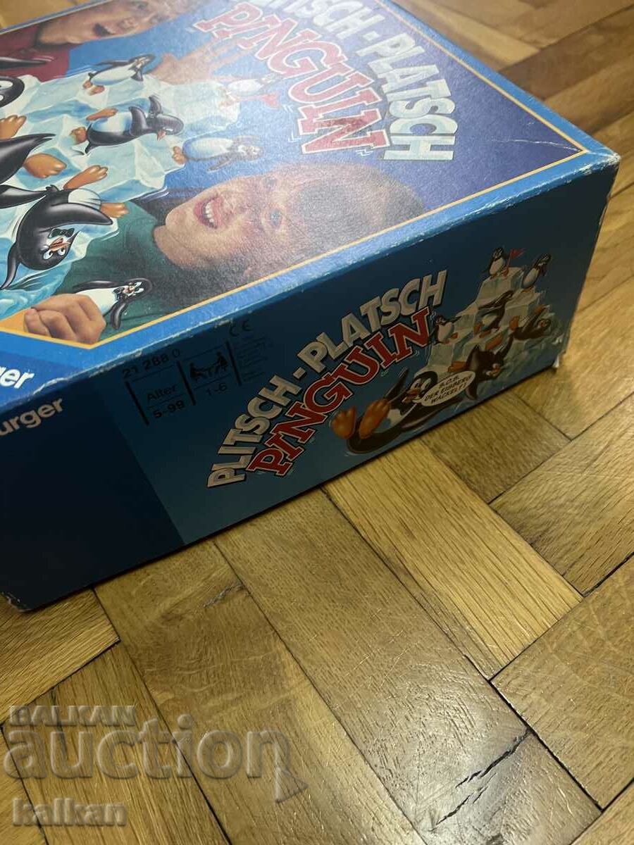 Auction Vintage penguin and glacier game Auction Vintage penguin and glacier game