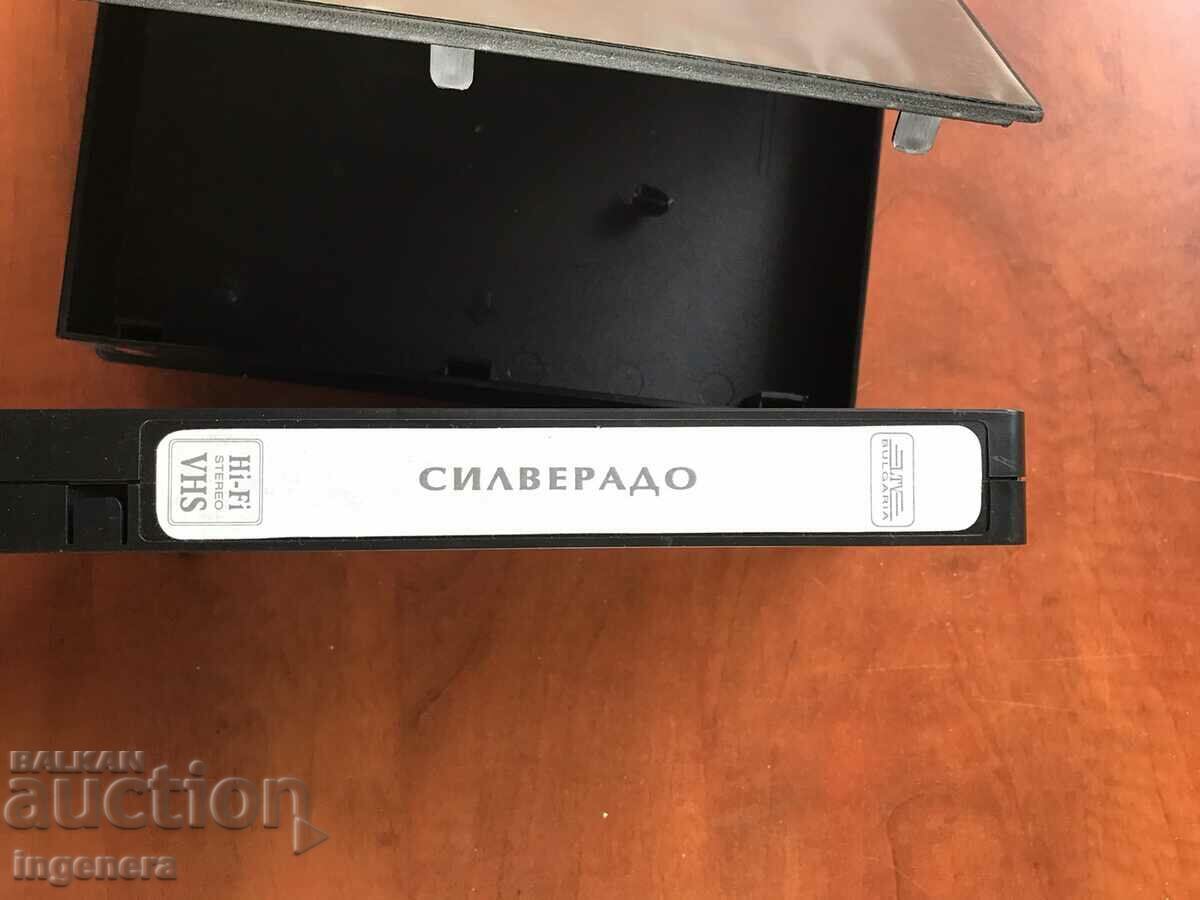 VIDEOCASSETTE FILMS-SILVERADO with price 3.00 BGN | € 1.53