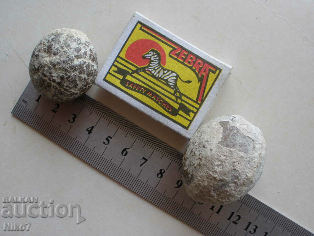 Stone cannons - 2 pieces. - 5