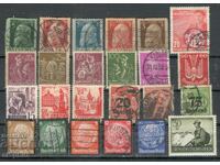 Postage stamps - mix - lot 104, Bavaria Reich - 24 pcs. stamp